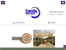 Tablet Screenshot of familyservicerochester.org